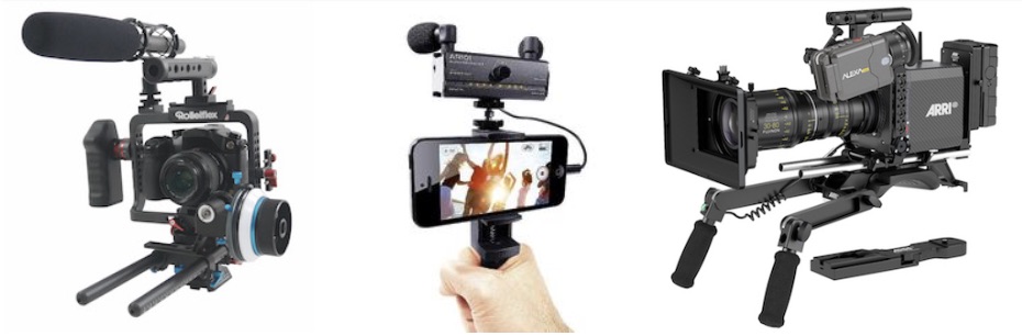 caméras, smartphone pour la vidéo
